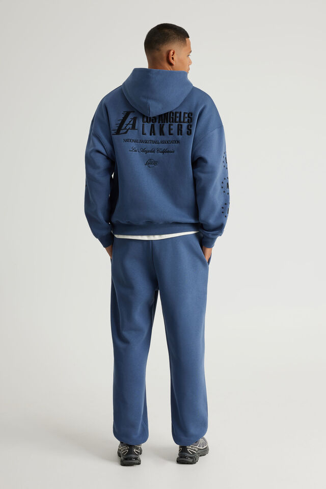 Nba Track Pant, LCN NBA BLUE AURA/LA LAKERS