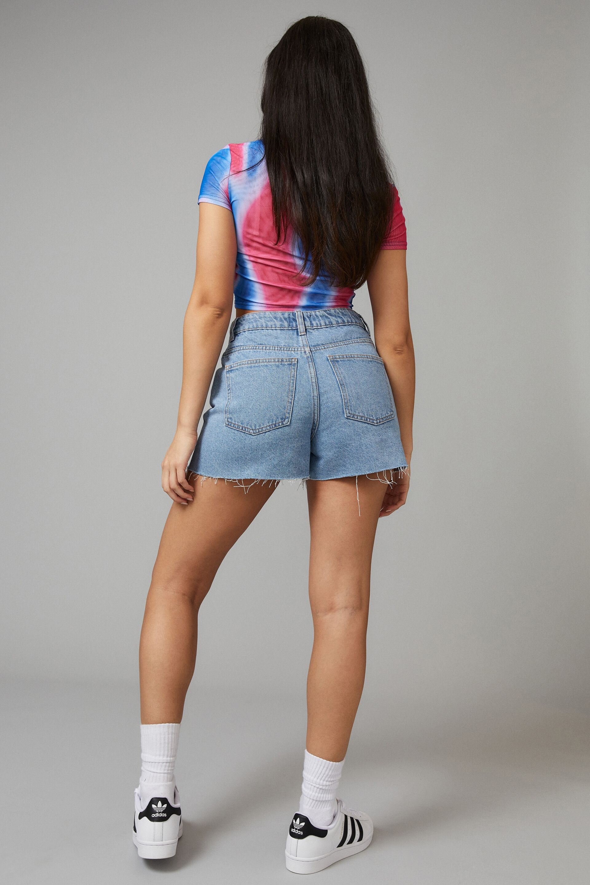 Relaxed Denim Short