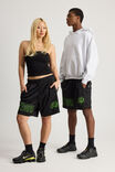 Cartoon Network X Half Half Basketball Short, LCN WB BLACK/DEXTOPIA - alternate image 2