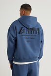 Nba Hoodie, LCN NBA BLUE AURA/LA LAKERS - example image 3