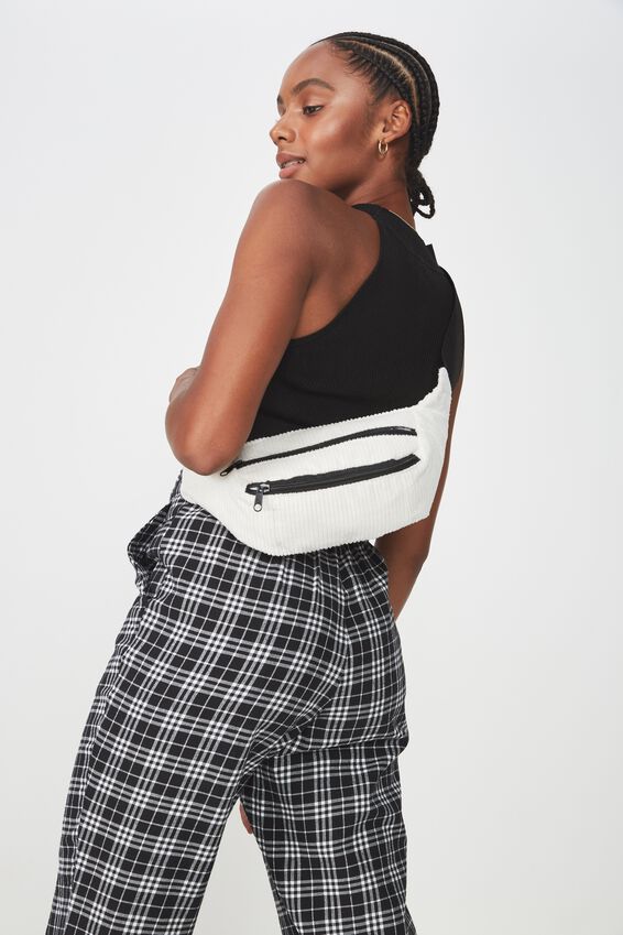 Cord Bumbag, CREAM