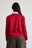 Long Sleeve Fitted Sports Jersey, CRANBERRY JUICE/SPORTS & REC - alternate image 3