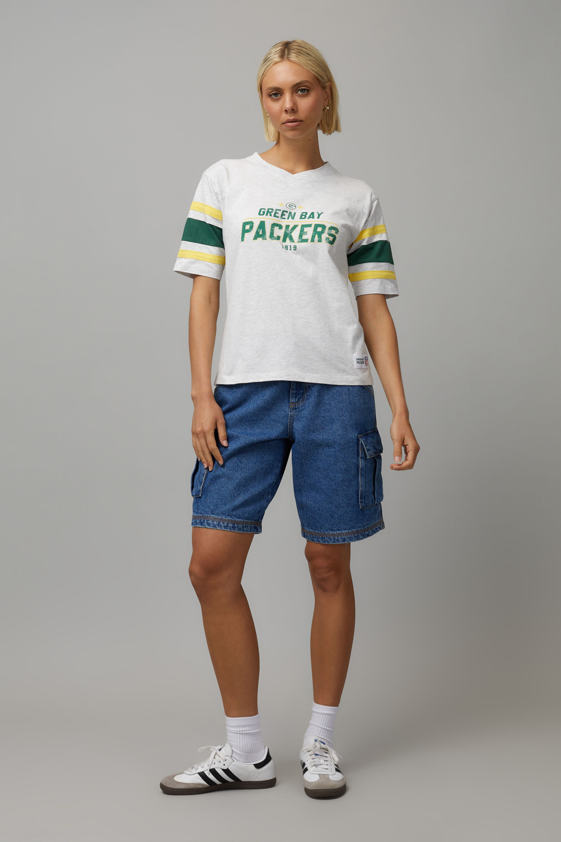 Nfl Sports V Neck Jersey Tee