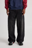 Half Half El Grande Baggy Jean, VINTAGE BLACK - alternate image 2