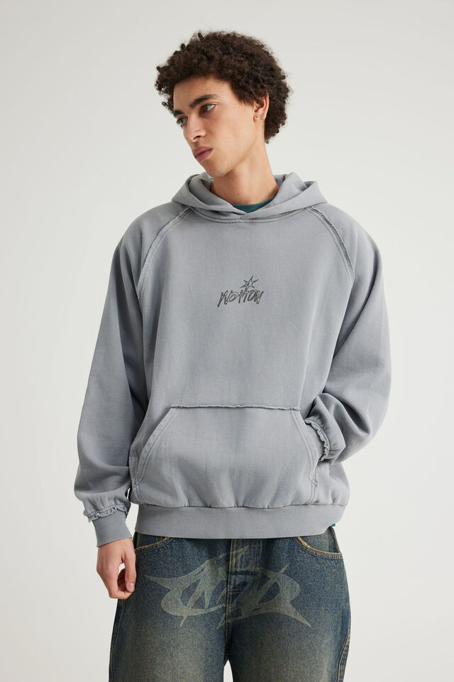 Notion Hoodie, NTN WASHED CONCRETE/PANEL