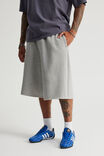 Baggy Track Short, GREY MARLE - alternate image 1