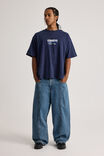 Dallas Cowboys Heavy Weight Box Fit Tshirt, LCN NFL COWBOYS MIDNIGHT BLUE/CHAMPIONS TOUR - alternate image 2