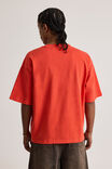 Half Half Heavyweight Box Fit Graphic Tshirt, HH LAVA/HALF HALF CHROME - alternate image 3