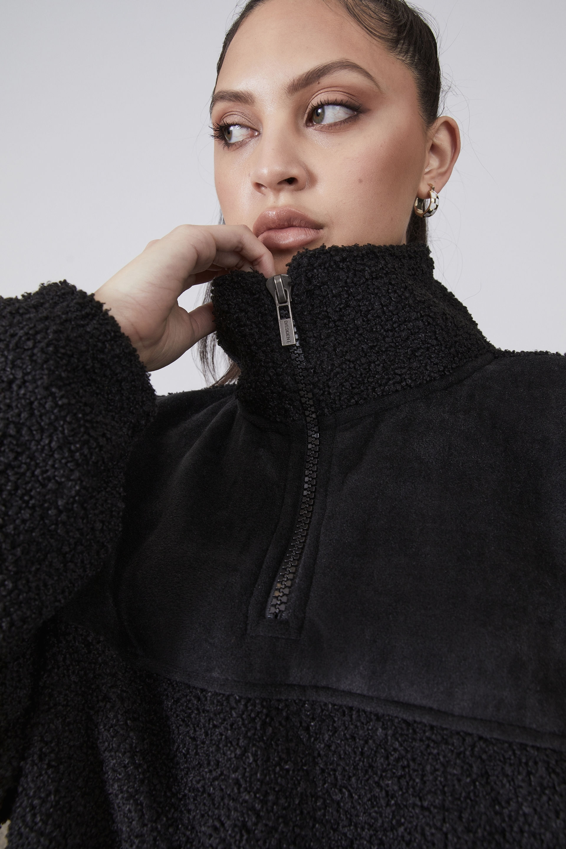 Teddy zip up on sale jumper