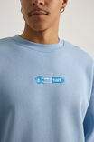 Sonic X Half Half Crew, LCN SEG BLUE MIST/SONIC HALF HALF PILL - alternate image 5
