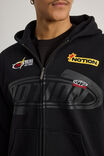 Notion Zip Thru Hoodie, NTN WASHED BLACK/NOTION BADGES - alternate image 5