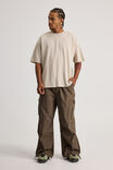 Heavy Weight Box Fit Tshirt, WASHED FOG - alternate image 2