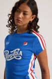 Lcn Pepsi Fitted Graphic Tee, LCN PEP BLUE/PEPSI COLA - alternate image 4