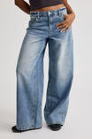 Mid Rise Baggy Jean, VENICE BLUE - alternate image 1