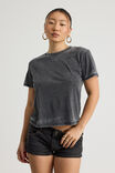 Notion Regular Graphic Tshirt, NTN BLACK BURNOUT - alternate image 1