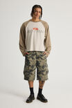 Notion Longline Cargo Short, WASHED CAMO - alternate image 2