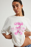Notion Oversized Graphic Tee, NTN CLOUD/ROBO GIRL - alternate image 1