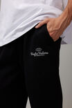 Straight Leg Trackpant, BLACK/UC - alternate image 4