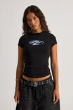 Notion Fitted Graphic Tee, BLACK/SMOKEY NOTION - alternate image 1