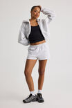 Street Fleece Short, SILVER MARLE - alternate image 2