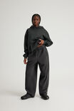 Authentics Premium Hoodie, WASHED BLACK - alternate image 2