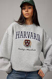 Lcn College Crew Neck Sweater, LCN HAR GREY MARLE/HARVARD - alternate image 1