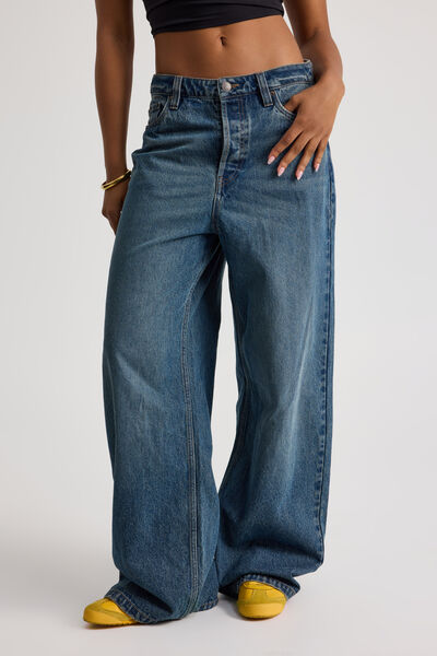 Slouchy Relaxed Jean, DIRTY INDIGO