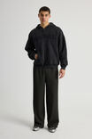 Notion Zip Thru Hoodie, NTN WASHED BLACK/NOTION LOGO - alternate image 2