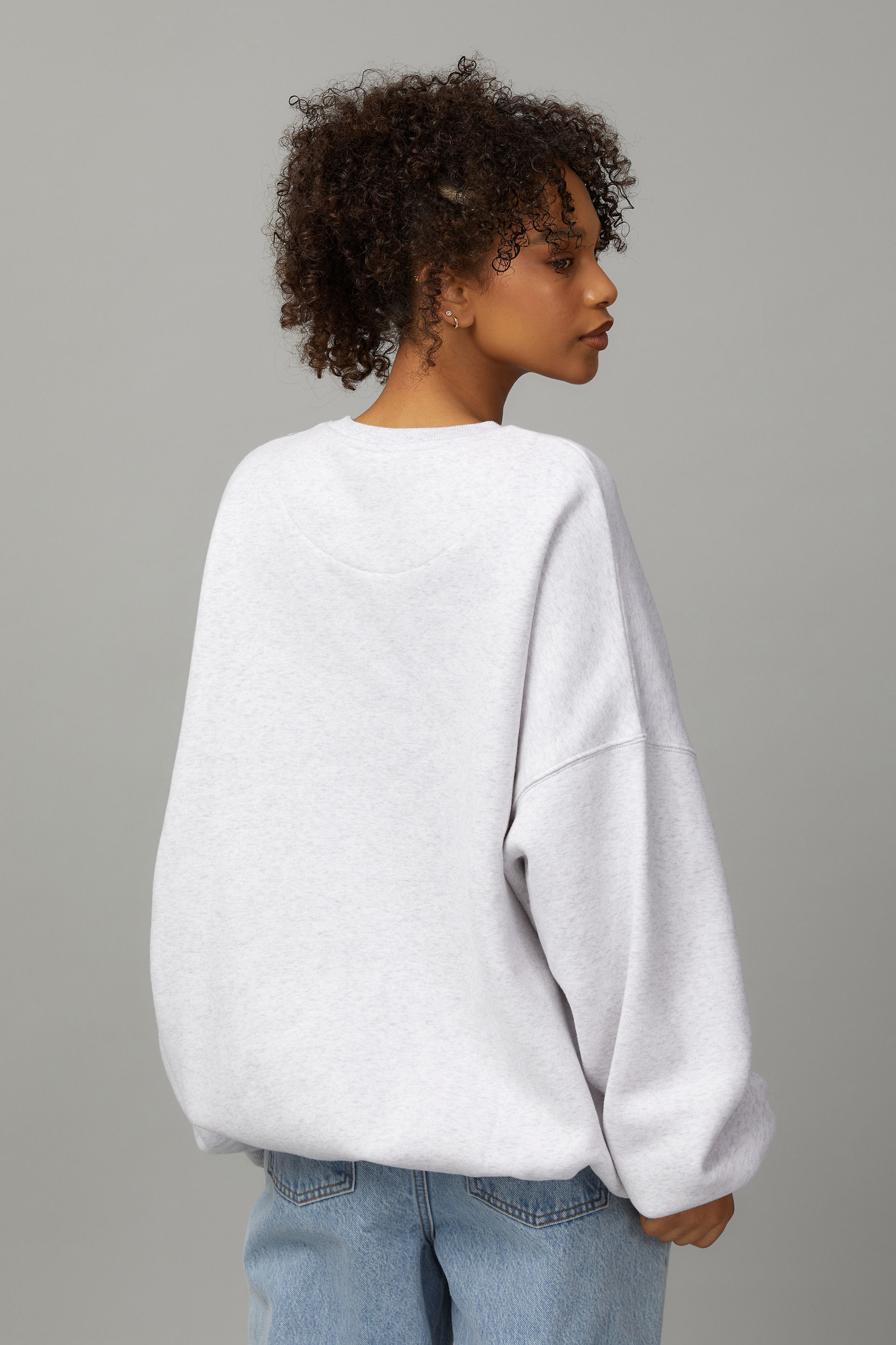 Factorie oversized hotsell crew neck sweater