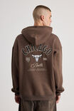 Nba Hoodie, LCN NBA CEDAR/CHICAGO BULLS ICON - alternate image 3