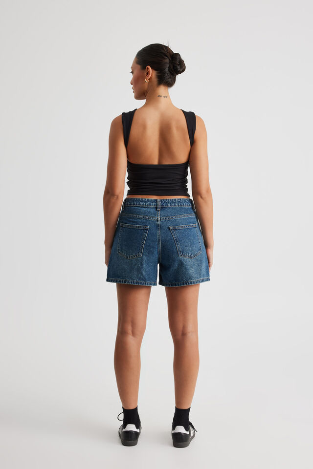 90 S Classic Denim Short, DIRTY INDIGO
