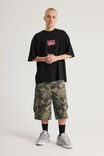 Box Fit Nba T Shirt, LCN NBA BLACK/CHICAGO BULLS PROMOTIONAL - alternate image 2