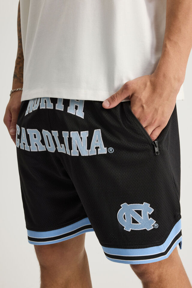 North Carolina Basketball Short, LCN UNC BLACK/NORTH CAOLINA