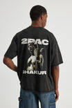 LCN BRA WASHED BLACK/TUPAC SHAKUR