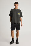 Nfl Basketball Short, LCN NFL SLATE/SAINTS STEALTH - alternate image 2