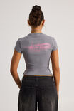 Fitted Graphic Tee, STORMY/LOVER STUDIO - alternate image 3