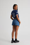 Mini Denim Skort, MID BLUE - alternate image 3