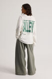 Open Gallery Cropped Long Sleeve Tshirt, OG CLOUD/ACUTE PINE - alternate image 5