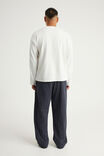 Barrel Leg Track Pant, OG NAVY PINSTRIPE/GALLERY - example image 3