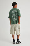 Half Half El Grande Denim Short, DESERT BLEACH - alternate image 3