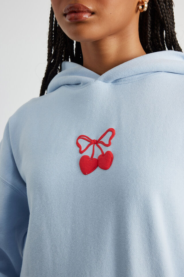 Original Hoodie, CLOUD BLUE/MON CHERRI