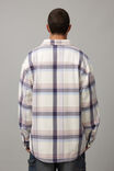 Street Flannel Shirt, OFF WHITE/NAVY CHECK - alternate image 4