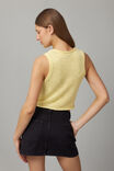 Ivy Knit Tank, YELLOW - alternate image 3