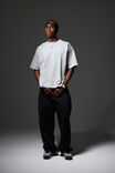 Authentics Heavy Weight Box Fit Tshirt, GREY MARLE - alternate image 2