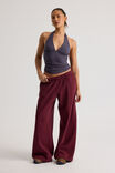 Emma Gathered Halter, IRON GREY - alternate image 2