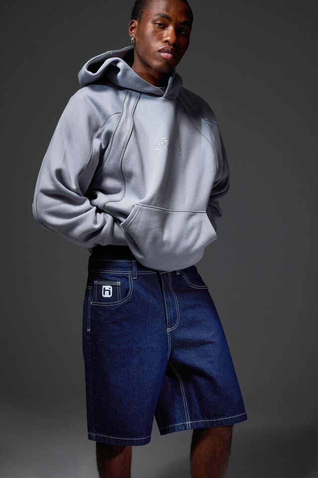 Half Half Hoodie, HH CONCRETE/PANEL