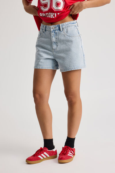 90 S Classic Denim Short, FADED BLUE