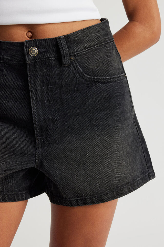 90 S Classic Denim Short, MAGNETIC BLACK
