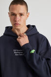 Sesame Street X Half Half Hoodie, LCN SES NAVY BLAZER/SESAME ST - alternate image 4