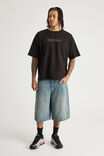 Half Half Box Fit Graphic T Shirt, HH BLACK/THAT HALF HALF BRAND - alternate image 2